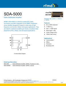 SDA5000 Datasheet - Mouser Electronics