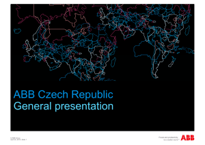 ABB Czech Republic General presentation
