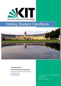 Visiting Student Handbook