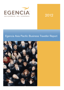 Egencia Traveller Report