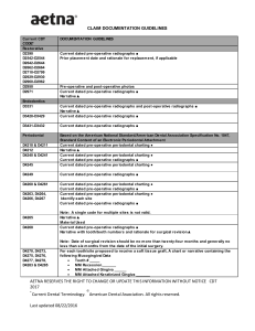 AETNA RESERVES THE RIGHT TO CHANGE OR UPDATE THIS
