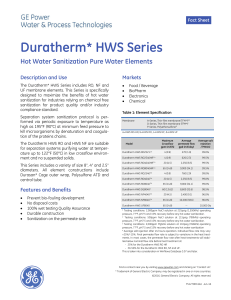 Duratherm HWS Series