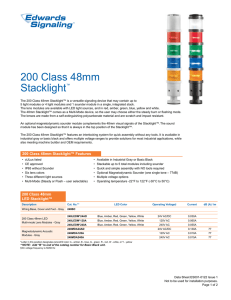 200 Class 48mm Stacklight
