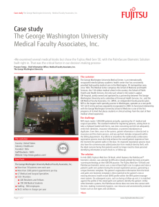 Case study The George Washington University - Medical