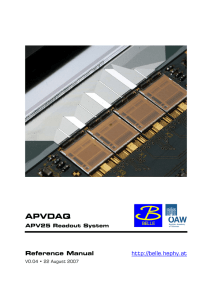 APVDAQ Reference Manual V0.04