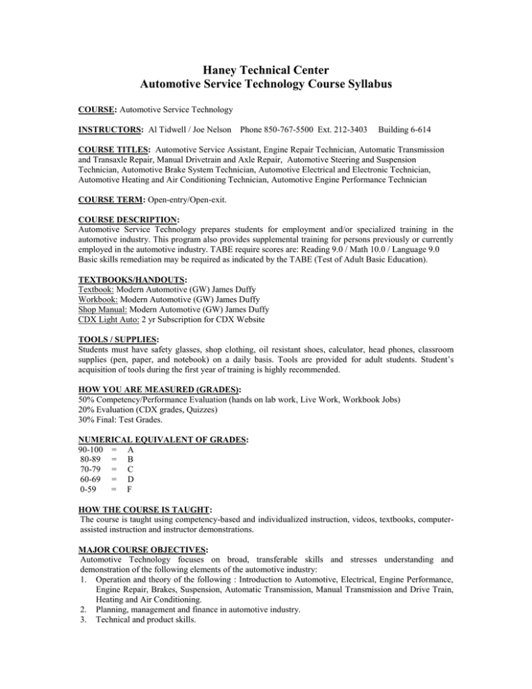 class-syllabus-bay-district-schools
