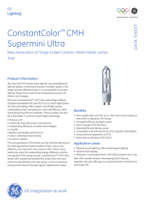 CMH Supermini Ultra Data sheet