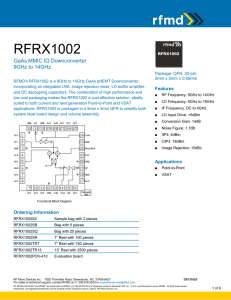 RFRX1002TR13 Datasheet