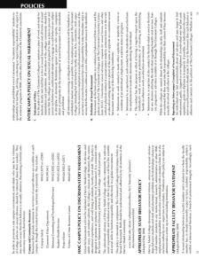 HMC SH and bias incidents 10-11