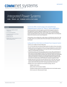 Integrated Power Systems