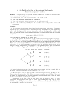 21-110: Problem Solving in Recreational Mathematics