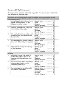 Example SASA! - Virtual Knowledge Centre to End Violence against