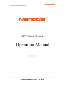 GPS Operation Manual