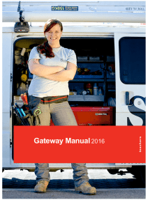 VIEW the full 2016 Gateway Teachers Manual