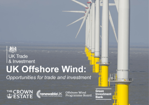 UK Offshore Wind - Green Investment Bank