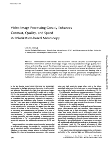Video Image Processing Greatly Enhances Contrast, Quality, and