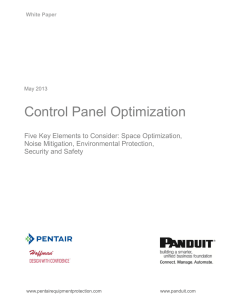 Control Panel Optimization