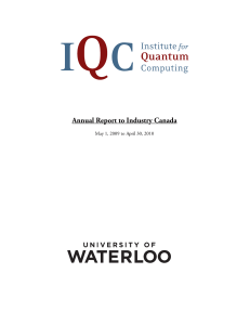 Industry Canada report 2010