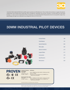 30MM INDUSTRIAL PILOT DEVICES