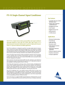 FTI-10 Single-Channel Signal Conditioner
