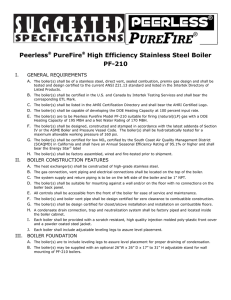 Suggested Specs - Peerless® PureFire® PF-210