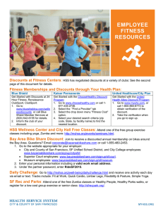 employee fitness resources