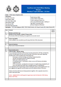 4 April 2016 TCOM Minutes