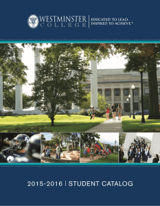2014-2015 | STUDENT CATALOG