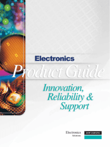 Dow Corning Electronics Product Guide