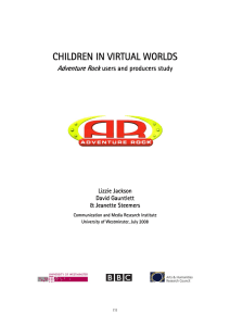 Children in Virtual Worlds