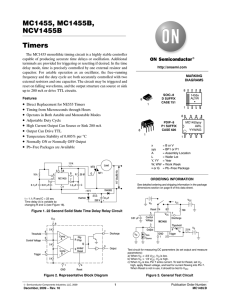MC1455 - Timers - ON Semiconductor