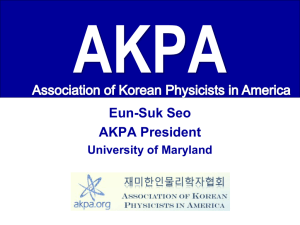 Eun-Suk Seo AKPA President