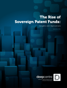 The Rise of Sovereign Patent Funds