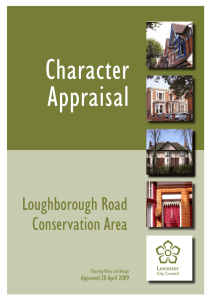 Loughborough Road Conservation Area