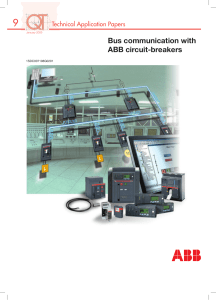 Bus communication with ABB circuit