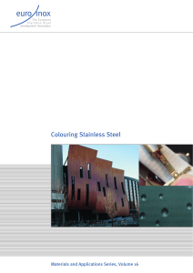 Colouring Stainless Steel