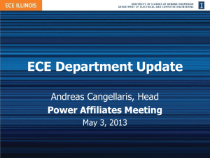 ECE Department Update