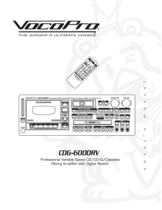 CDG-6000RV