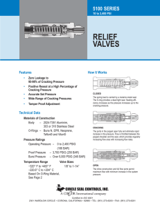 relief valves - CIRCOR Aerospace