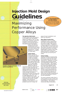 Injection Mold Design Guidelines