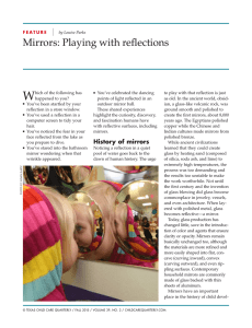 Mirrors: Playing with reflections