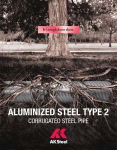 ALuMINIzED StEEL tyPE 2