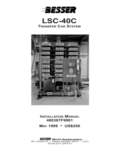 LSC-40C - Besser Company