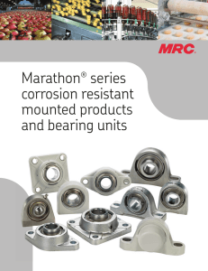 Marathon® series corrosion resistant mounted products