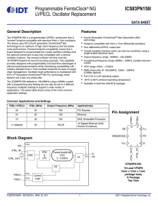 General Description Features Pin Assignment Block Diagram