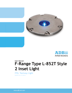 ITEL Taxiway Light - ADB Airfield Solutions