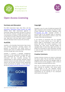 Open access licensing