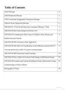 Table of Contents