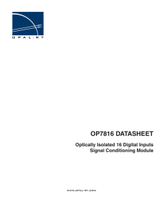 OP7816 - Opal-RT