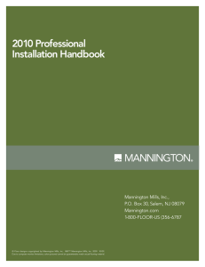 2010 Professional Installation Handbook